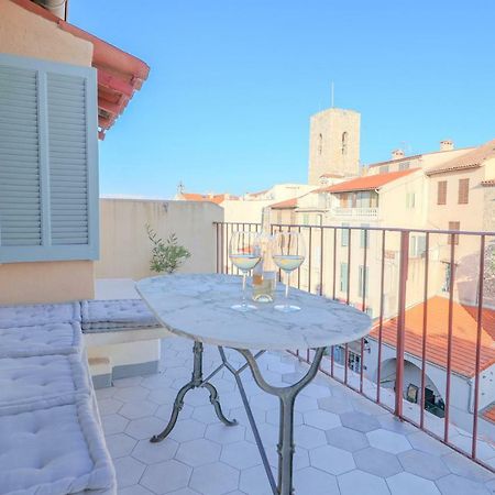 Clt - Unique Duplex & Terrace On The Provencal Market Antibes Exterior foto